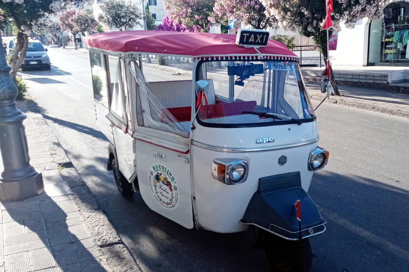 Ischia d'altri tempi: passeggiata in microtaxi