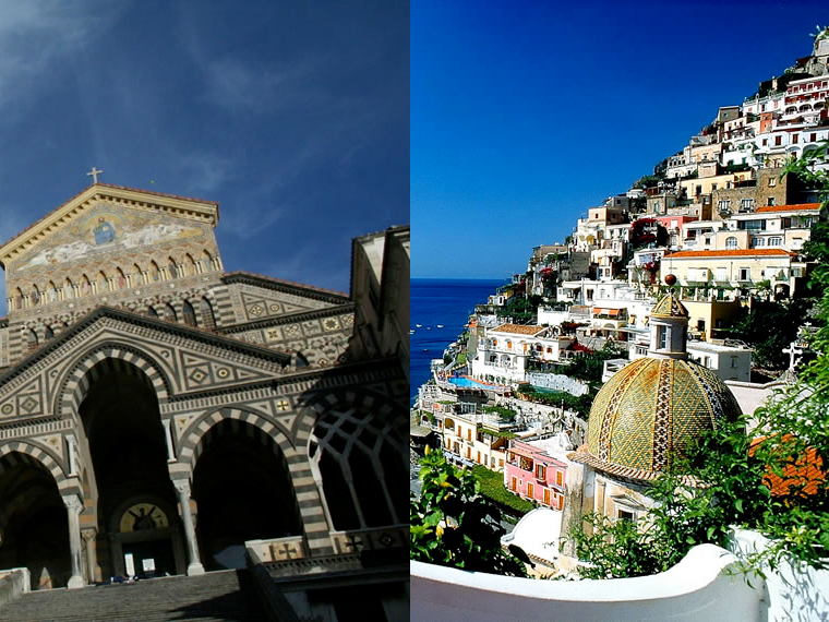 Passaggio marittimo per Positano e Amalfi